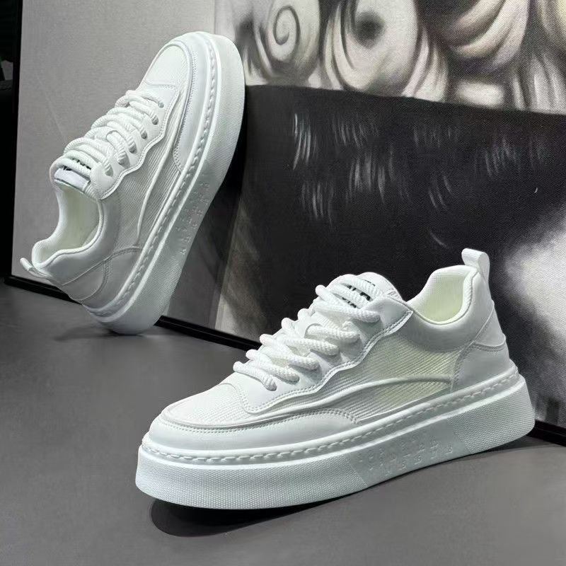 Dames Sneakers Urban Stijl Met Dikke Buitenzoal 7