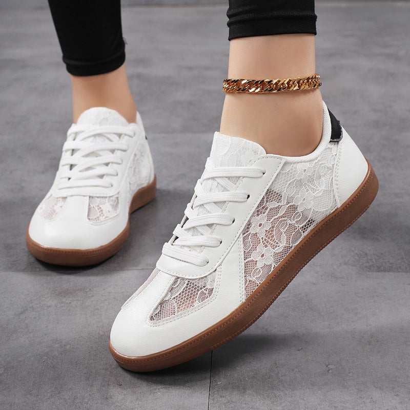 Dames Sneakers Vetersluiting Sportief met Antislipzool 1