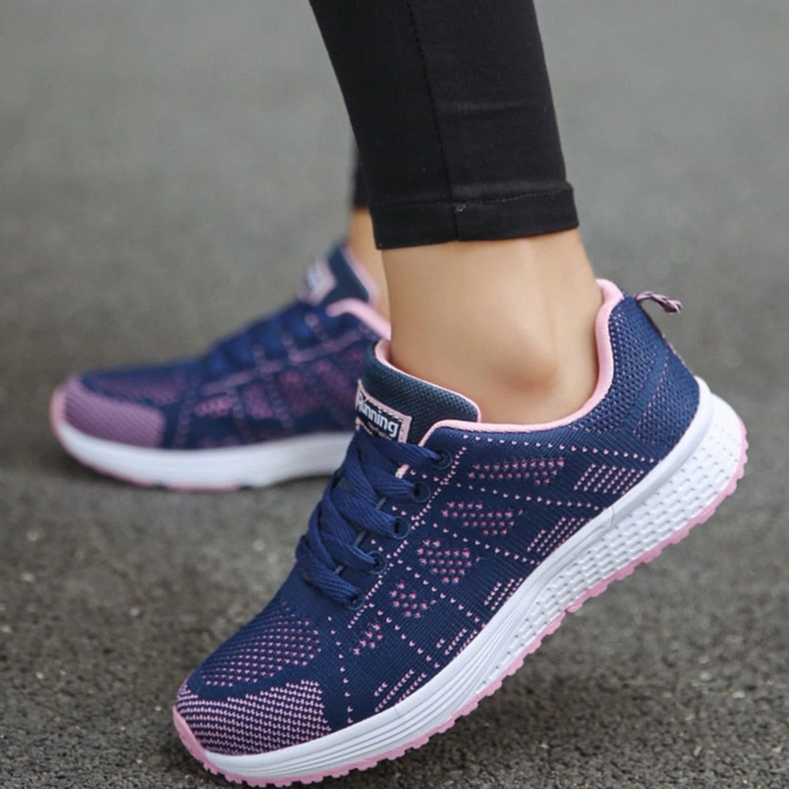 Dames Sneakers Vrije Tijd Lichtgewicht Verstelbaar 2