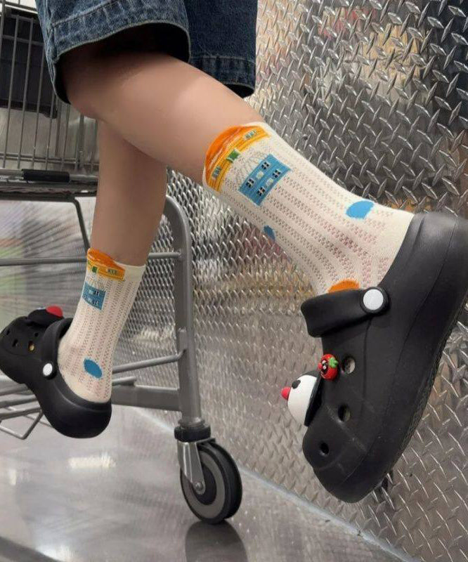 Dames Sokken Mid Tube Met Cartoonstijl Voor Zomer Gebruik 4