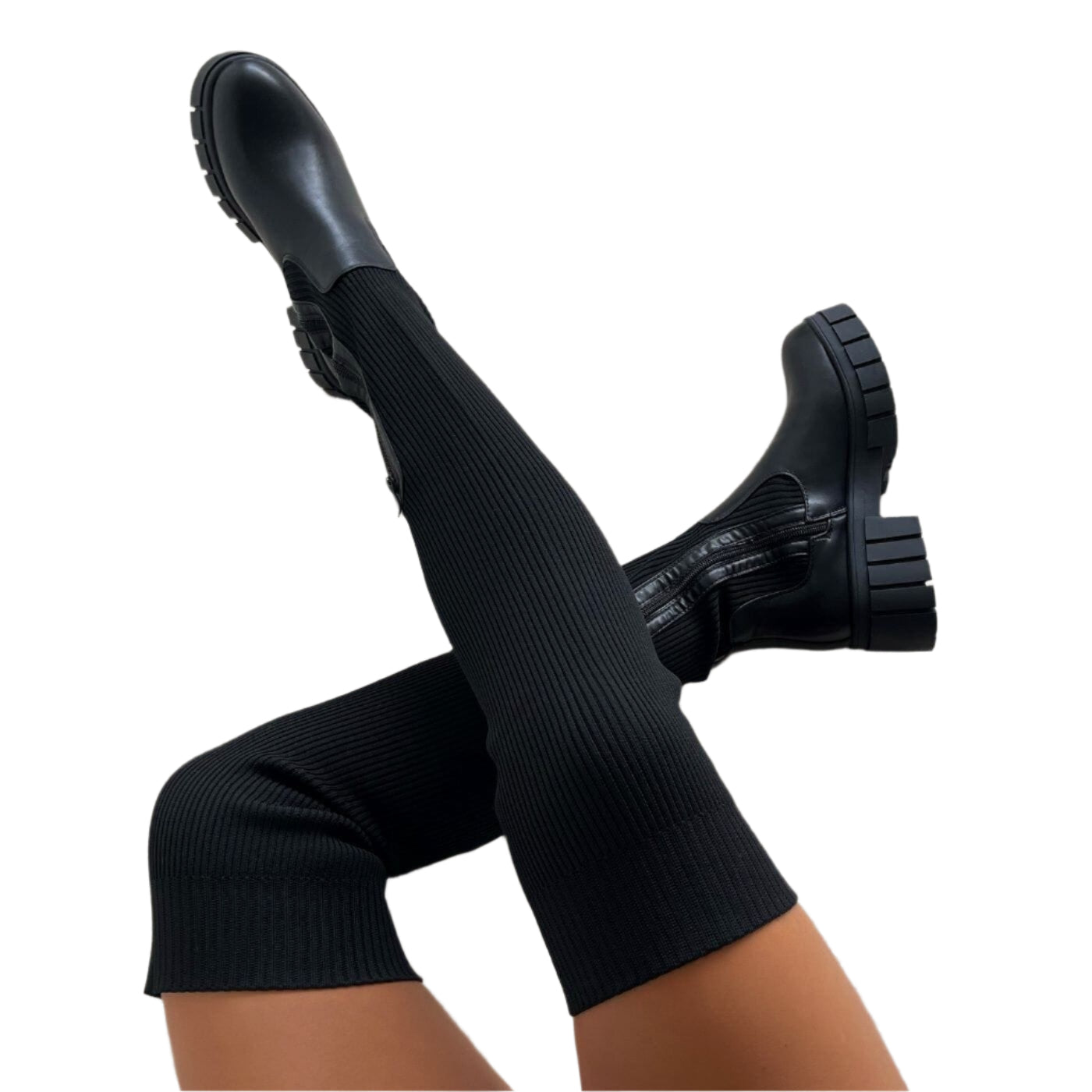 Dames Stretch Laarzen Elegante Stijl 0