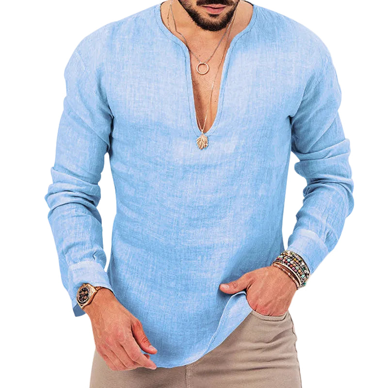 Dames T Shirt V-hals Lichtgewicht voor Zomerstijl 0