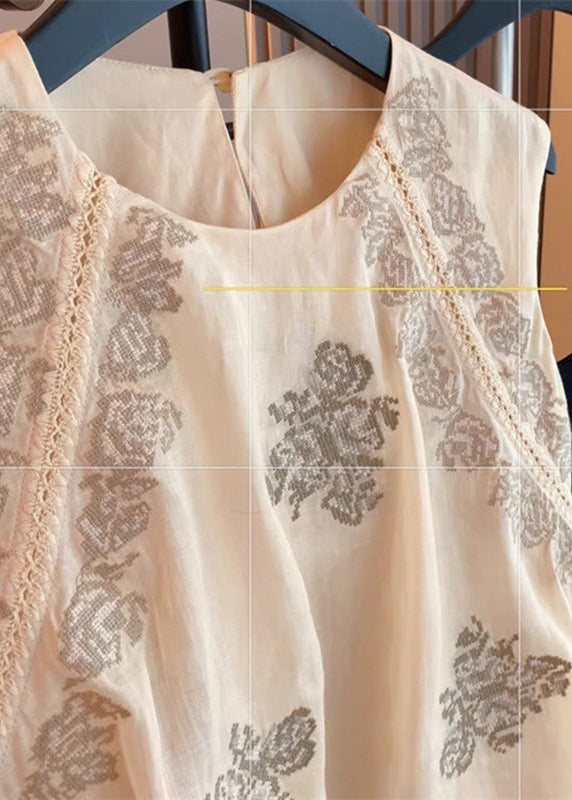 Dames Tanktop Mouwloos O-hals Print 3
