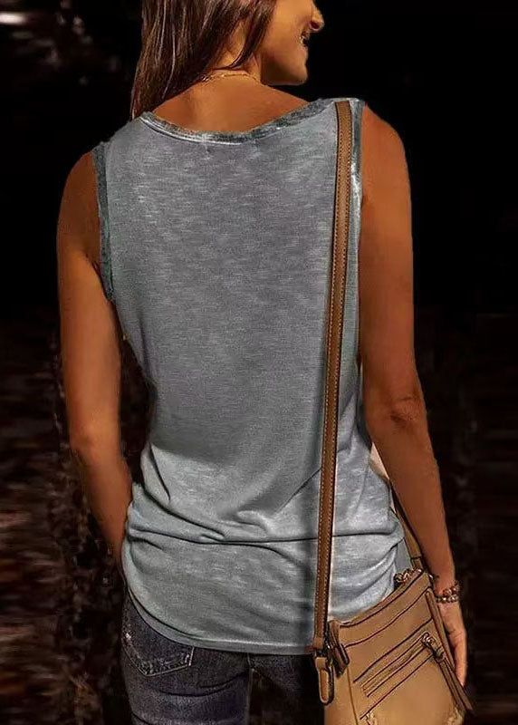 Dames Tanktop O-hals Zomerstijl 3
