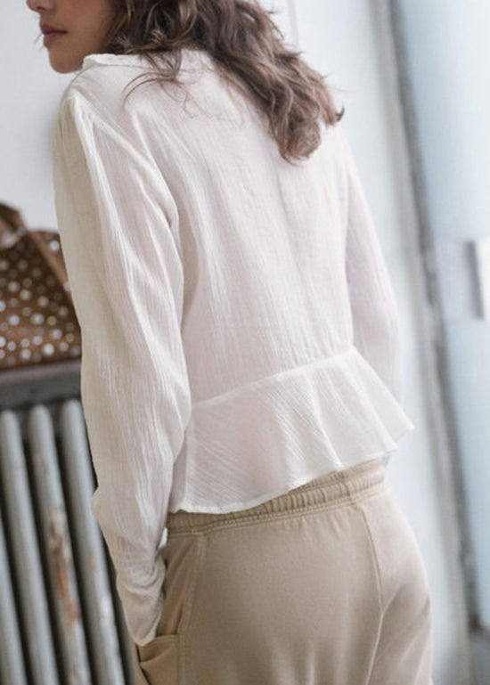 Dames Top Lange Mouwen Patchwork Stijl 2