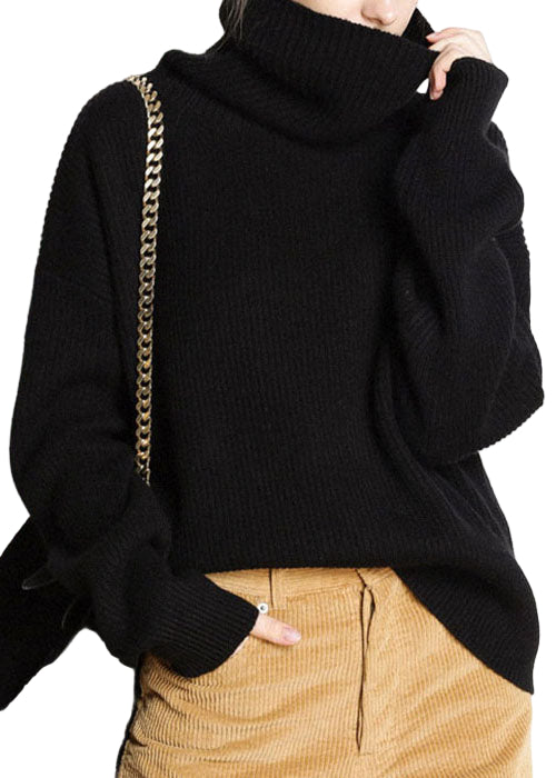 Dames Top Turtle Neck Gebreid Comfortabel voor Casual en Formele Gelegenheden 2