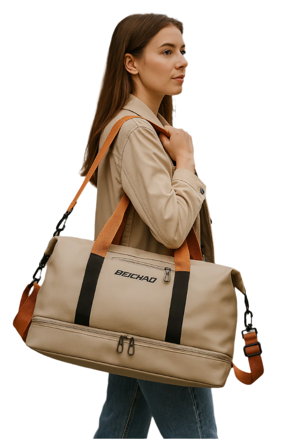 Dames Tote Bag Ruime Oxford Doek 0