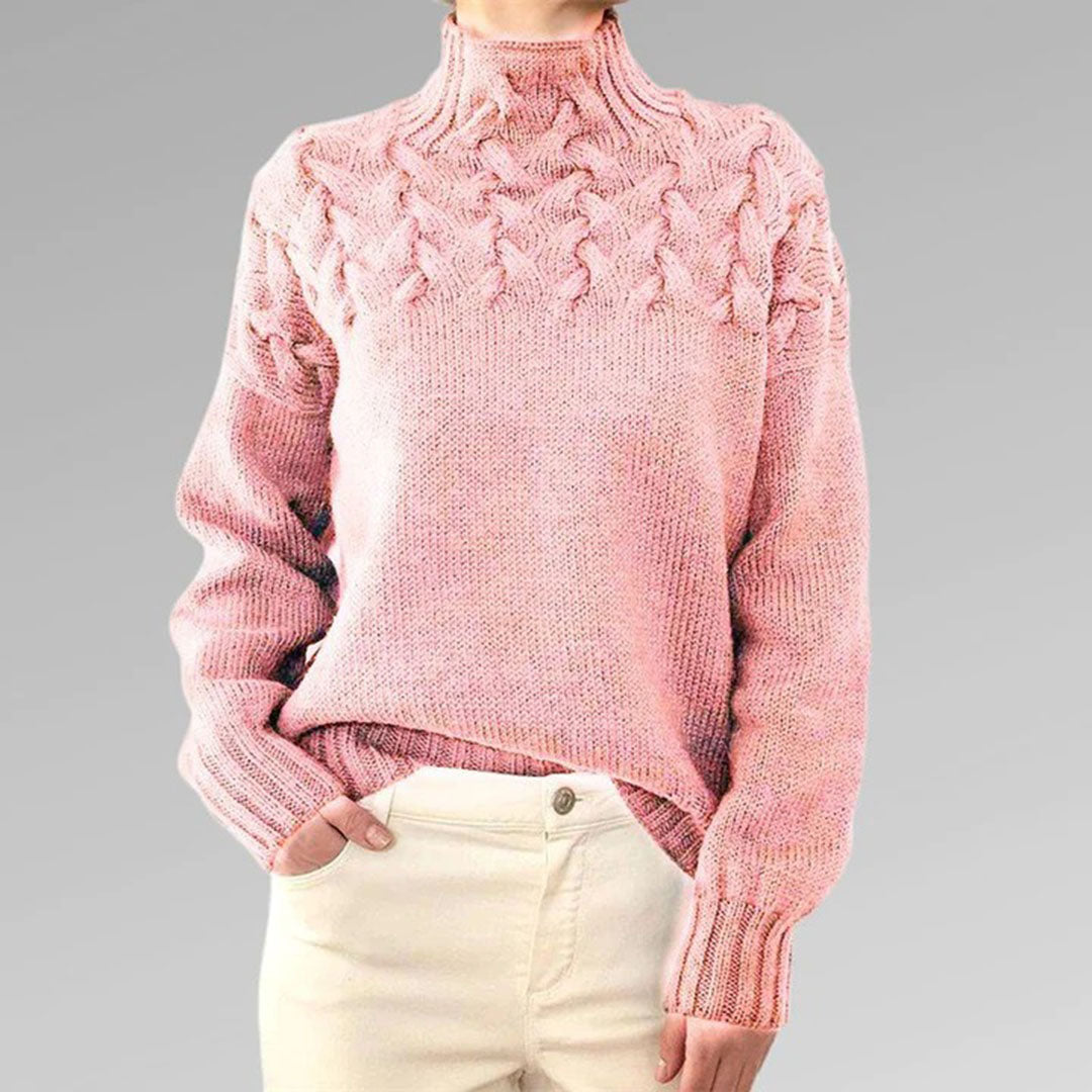 Dames Trui met Col voor Herfststijl 3