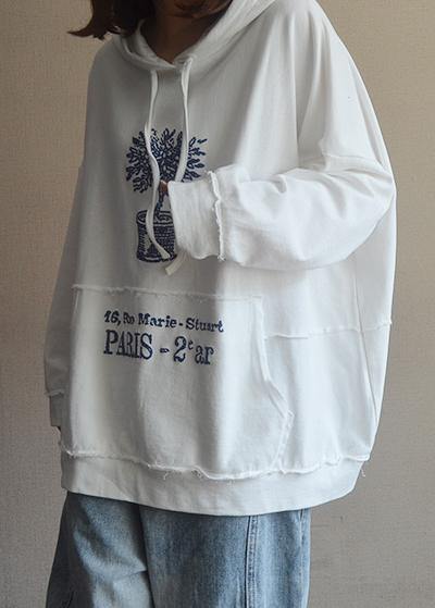 Dames Tuniek met Capuchon en Patchwork 1
