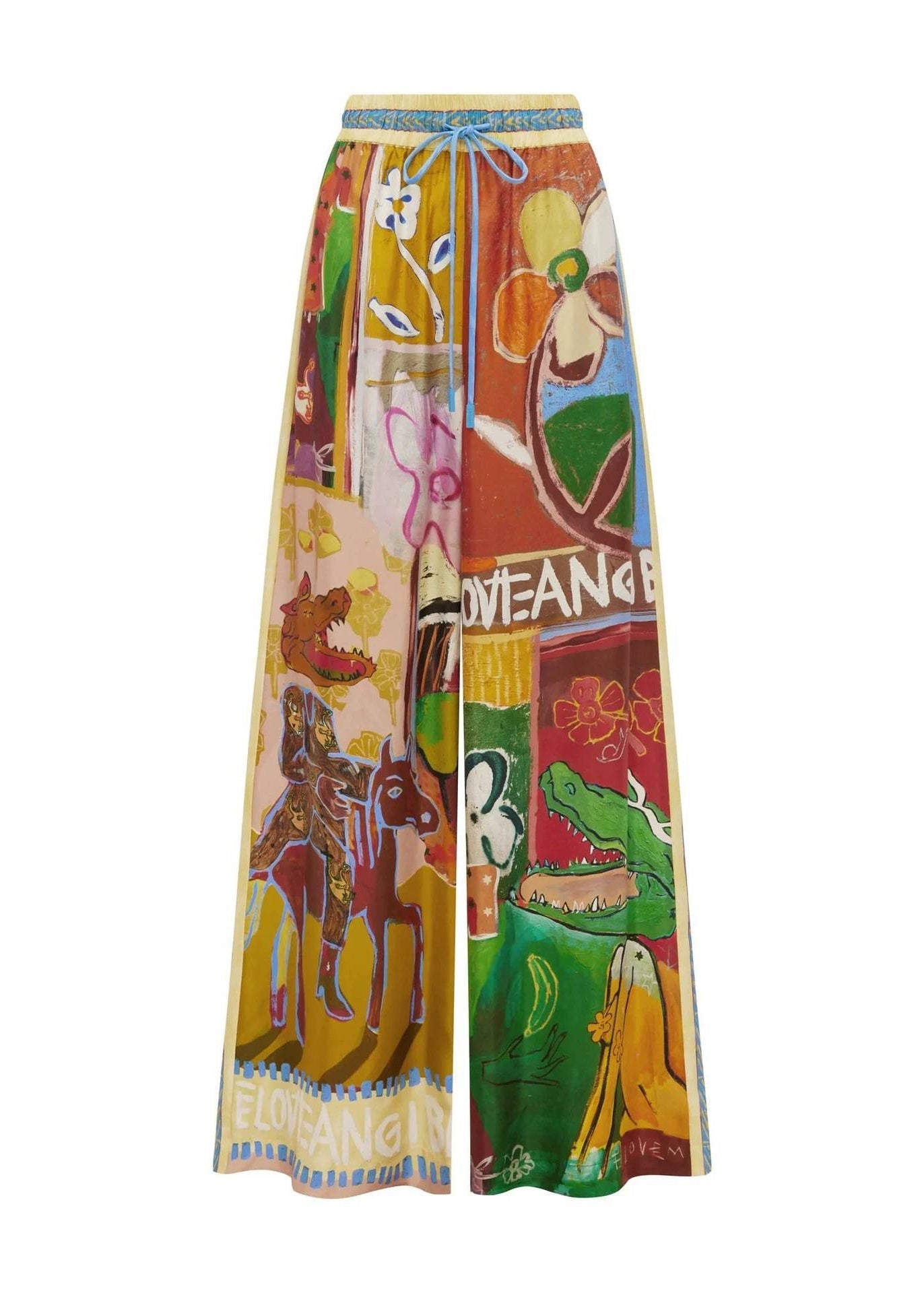 Dames Tweedelige Set Oversized Print Herfststijl 3