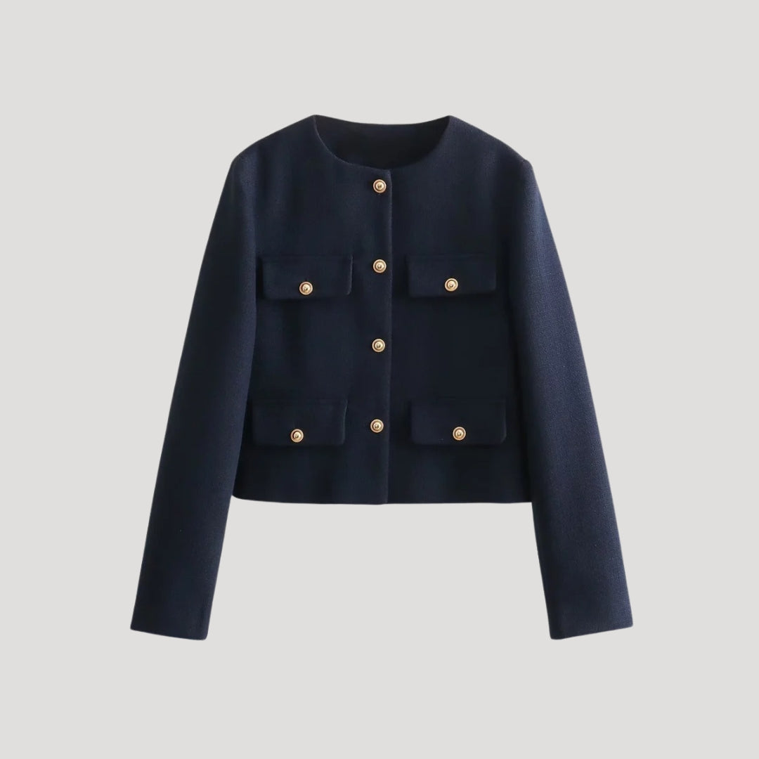 Dames Vesten Button-Up Met Zakjes Casual Stijl 6