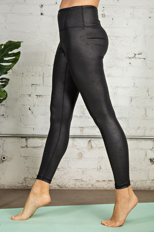 Dames Volledige Lengte Leggings Chintz Zacht 1