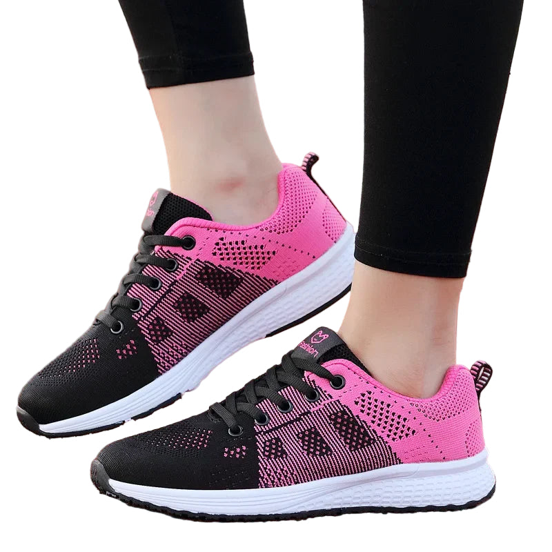 Dames Wandelschoenen Ademend Textiel Ergonomisch Schokabsorberend 4