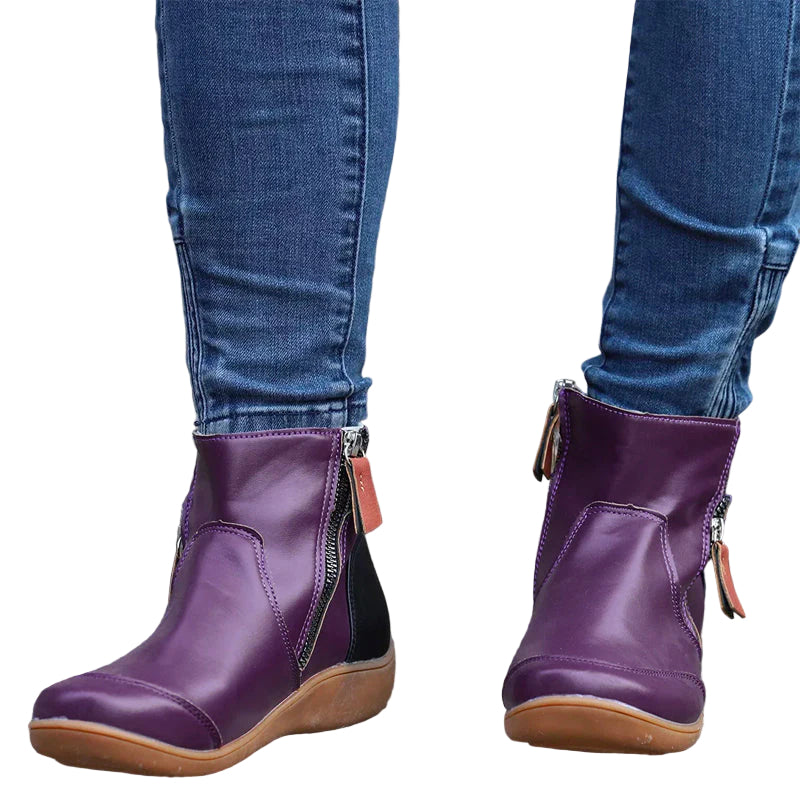 Dames Waterdichte Stiefels met Ritssluiting en Ondersteuning 4