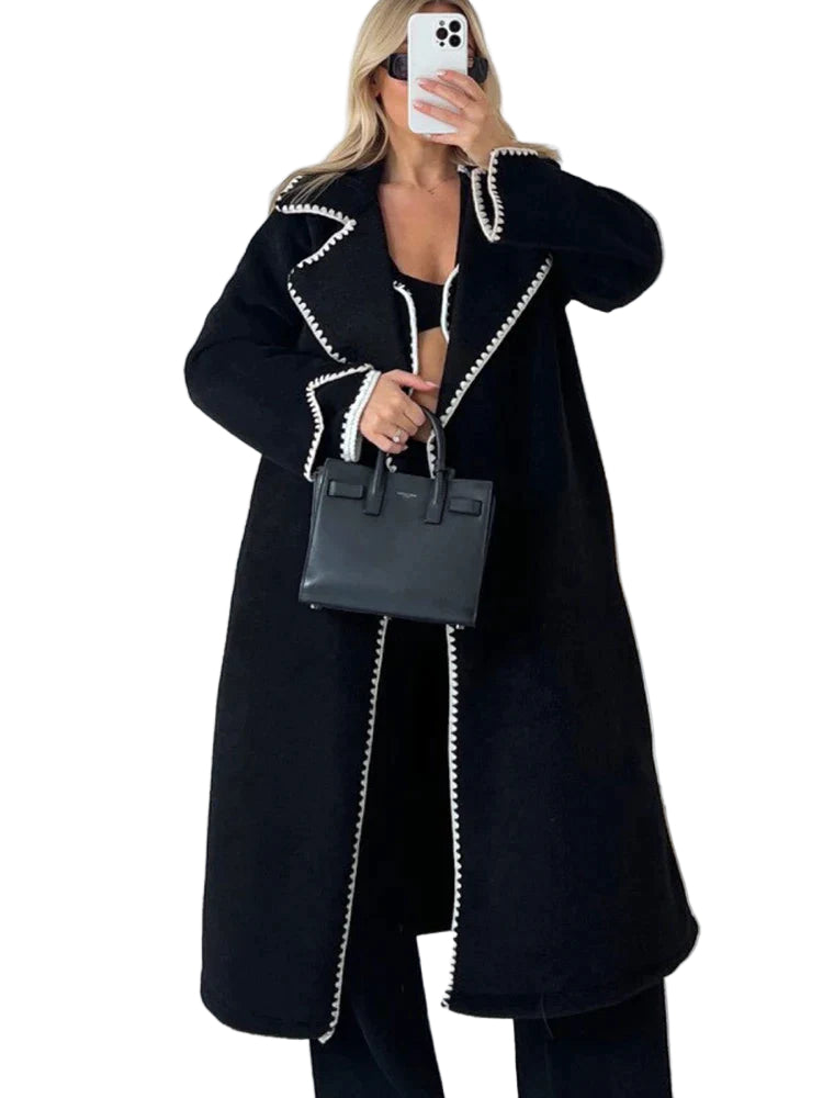 Dames Winterjas Gewatteerd Lange Stijl Met Comfortabele Isolatie 0