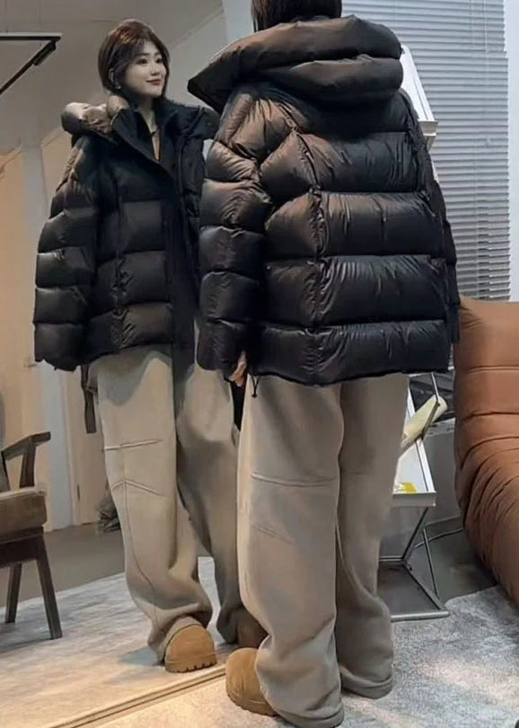 Dames Winterjas Met Capuchon Warme Stijl 0