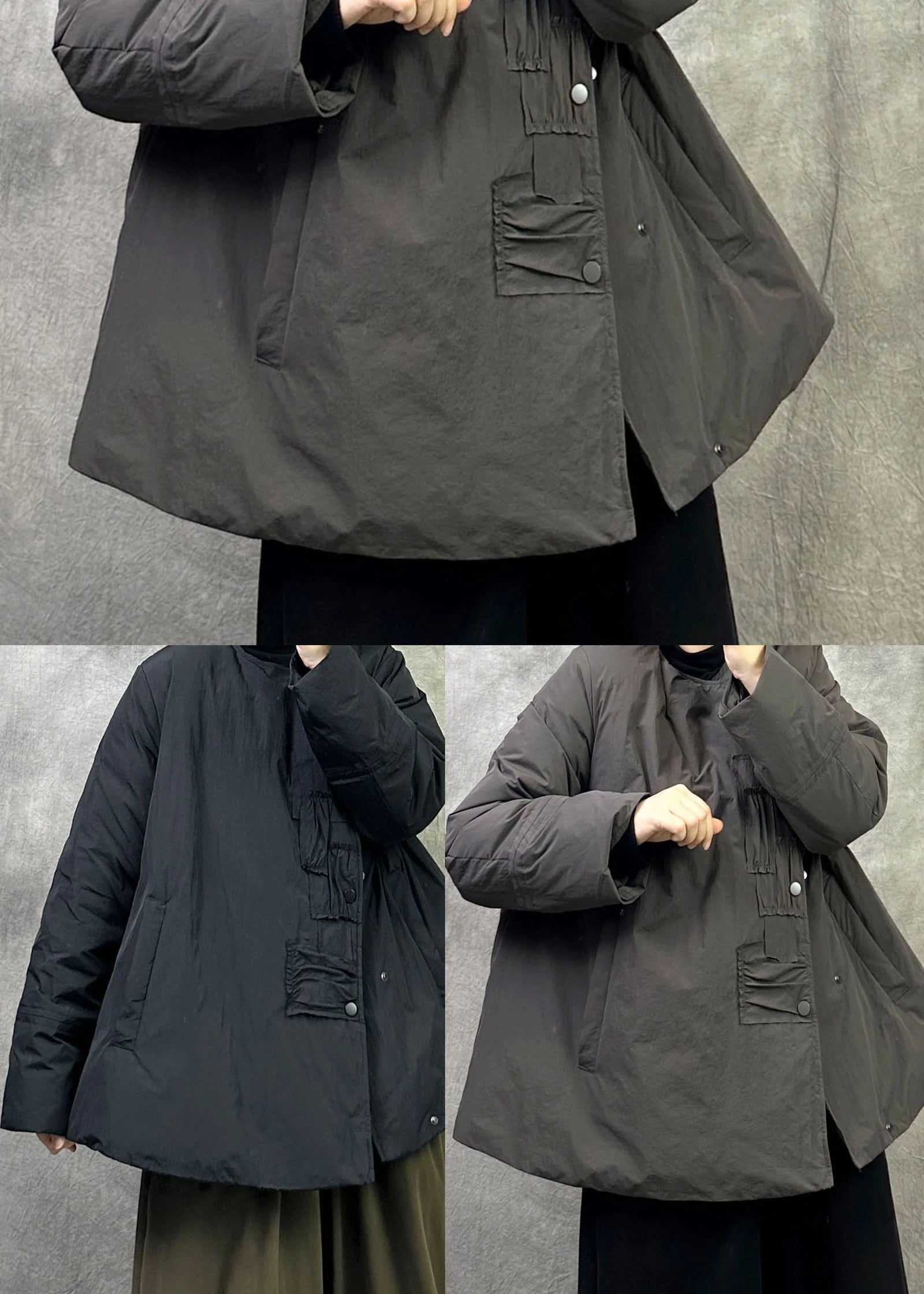Dames Winterjas Oversized A-lijn Stijlvol 4