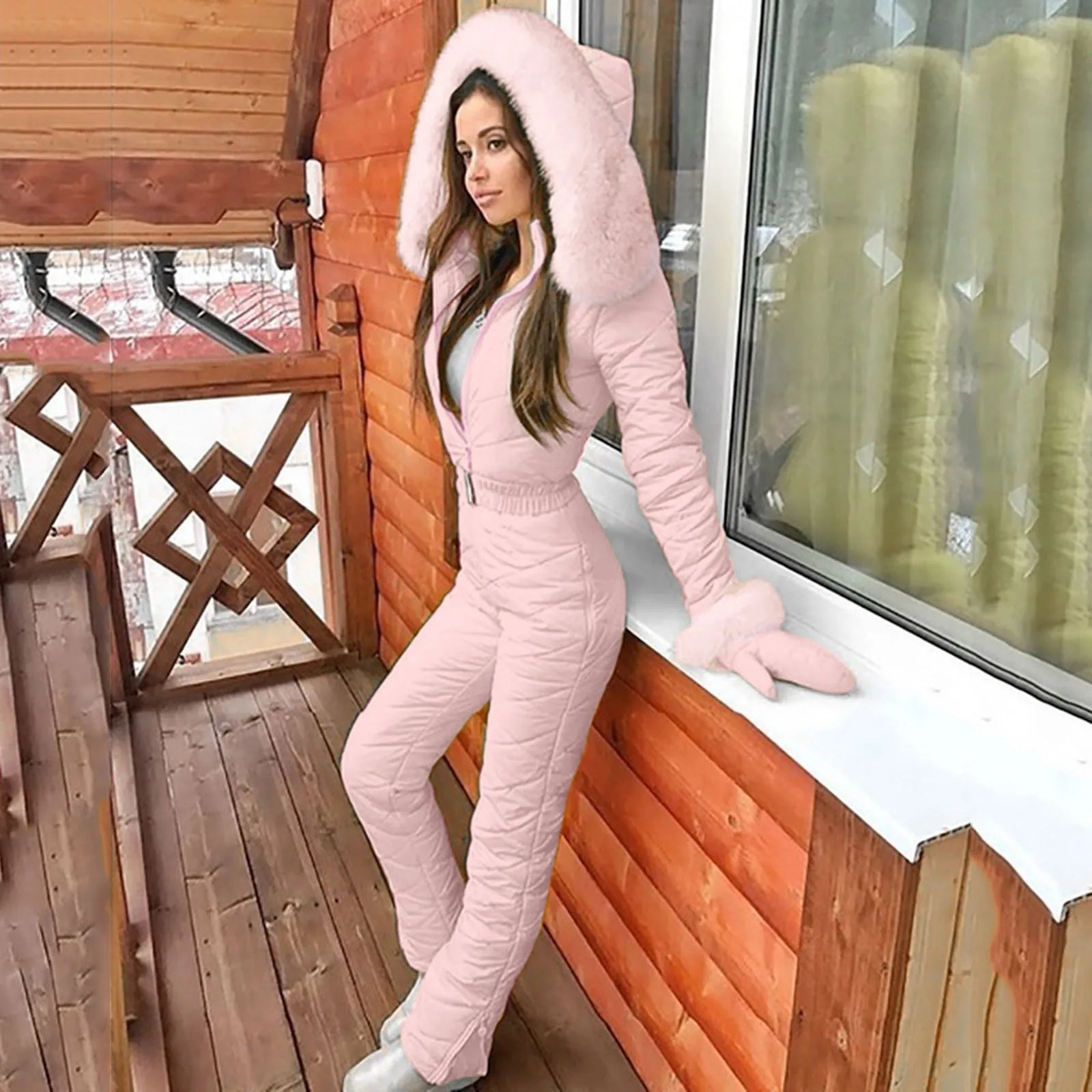 Dames Winteroverall Modieus en Comfortabel 2