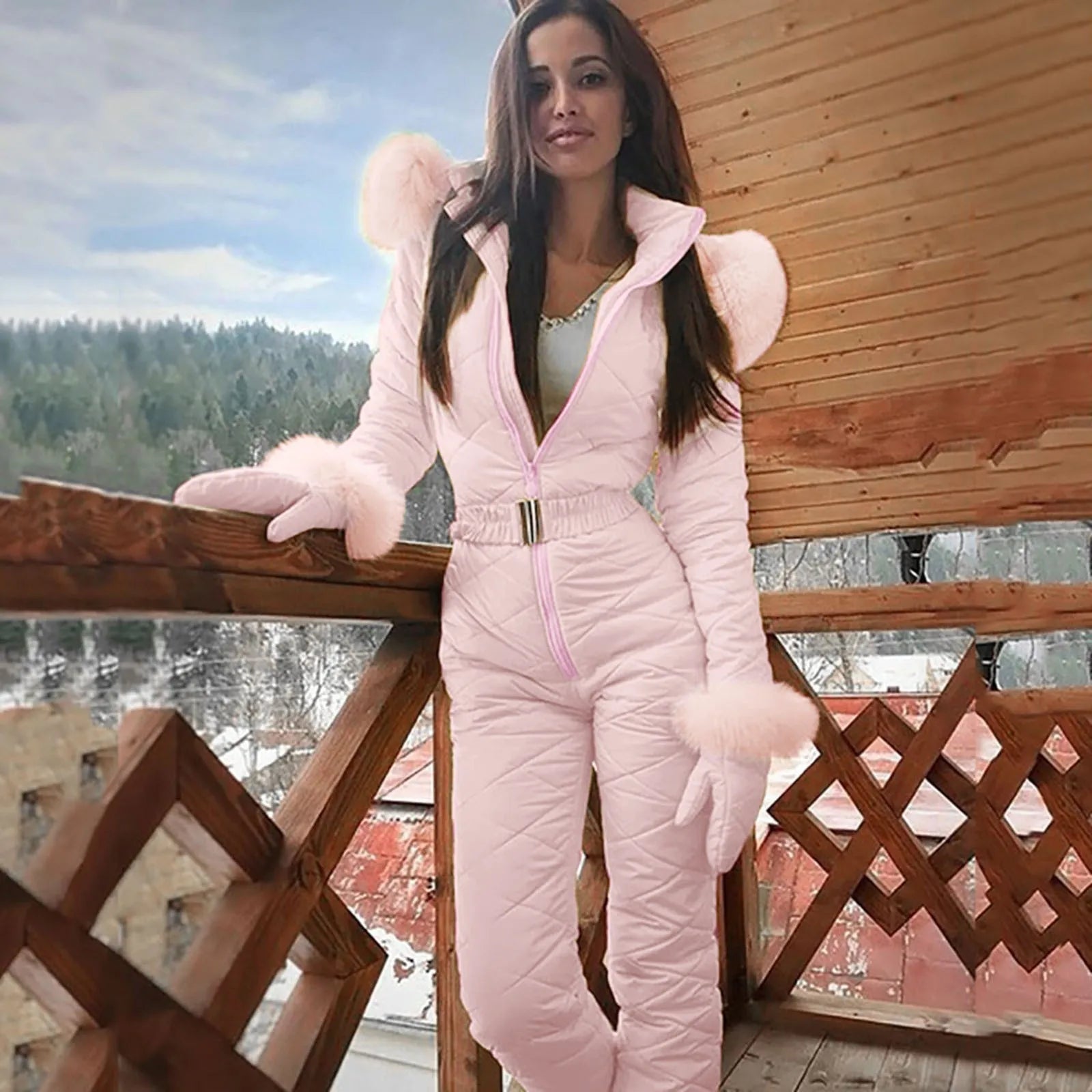 Dames Winteroverall Modieus en Comfortabel 4