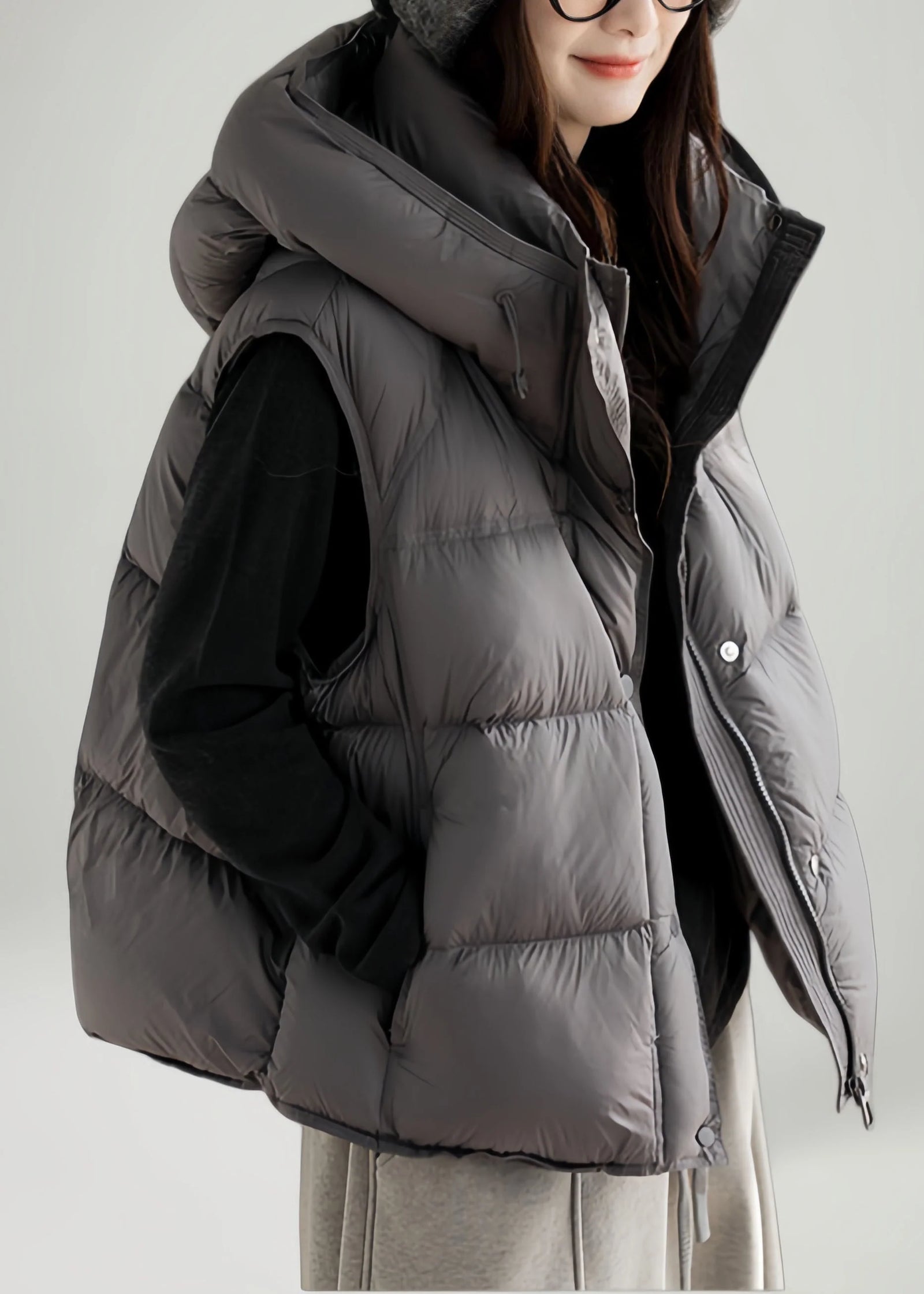 Dames Winterparka Met Capuchon Comfortabel Warm Model 1