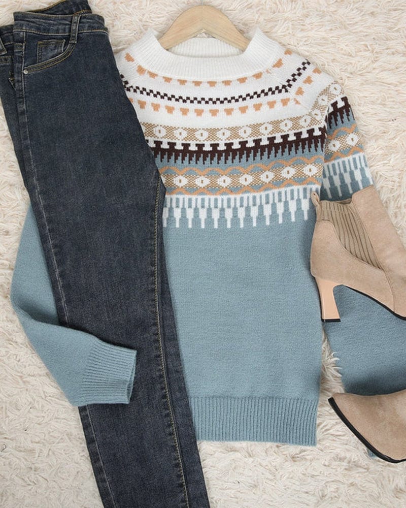 Dames Wintertrui Casual Stijl 4