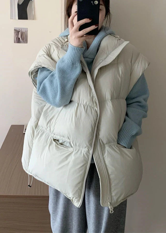 Dames Wintervest Oversized Zak Stijl 3