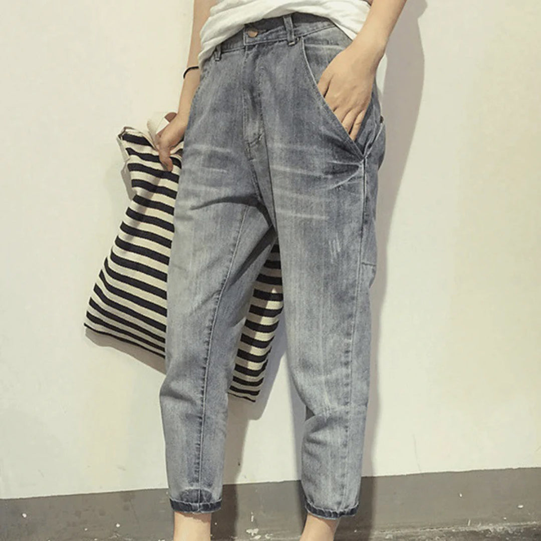 Dames Zomerjeans Comfortabel Casual 1
