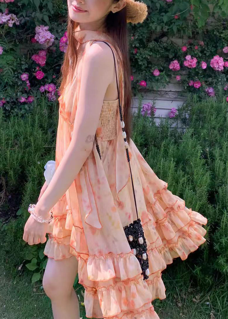 Dames Zomerjurk met Print Losvallend Model 4