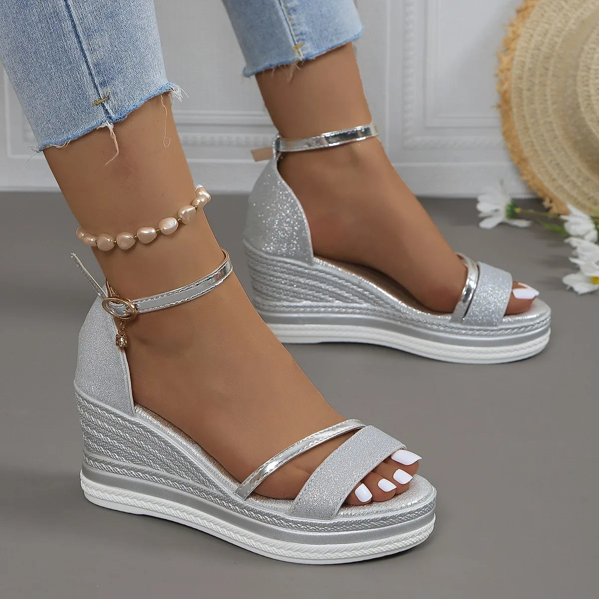 Dames Zomersandalen Casual Stijl 1