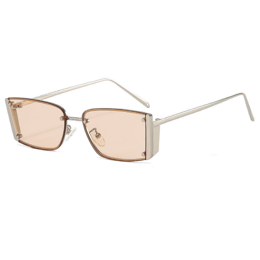 Dames Zonnebril Geometrisch Frame Stijlvol 2
