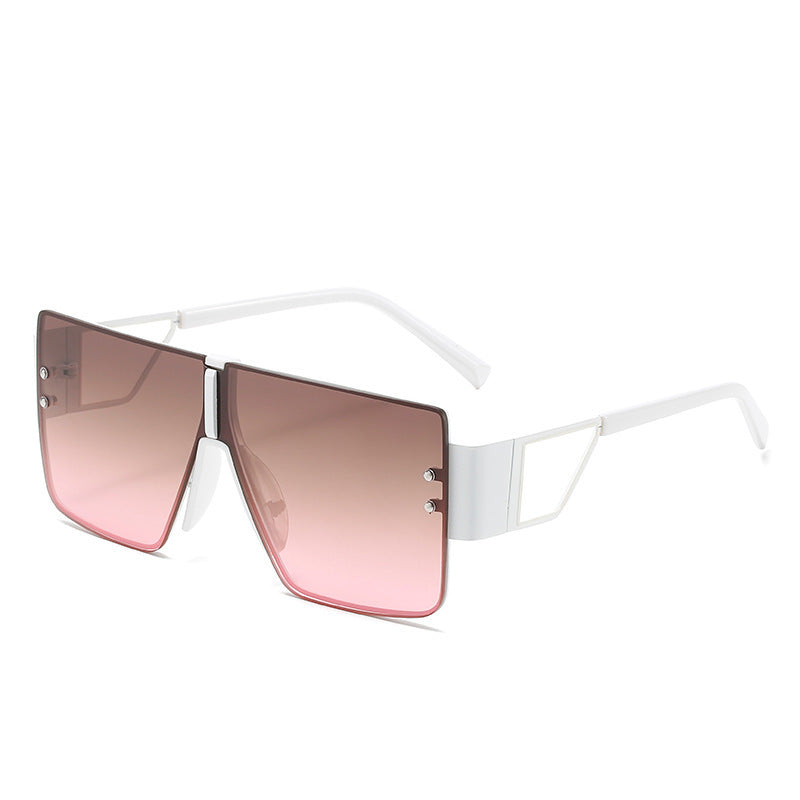 Dames Zonnebril Oversized Futuristisch Design 0