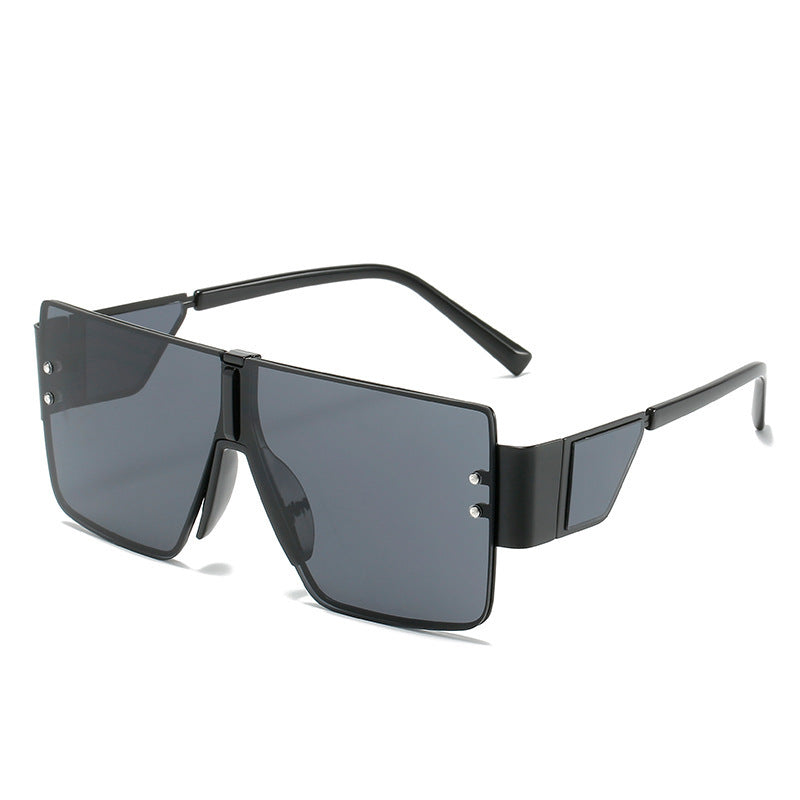 Dames Zonnebril Oversized Futuristisch Design 10