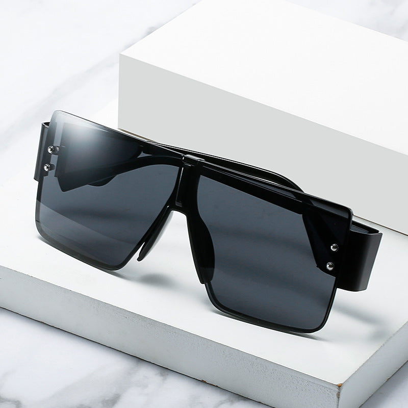 Dames Zonnebril Oversized Futuristisch Design 3