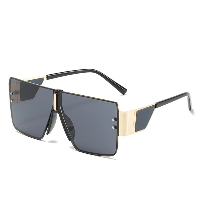 Dames Zonnebril Oversized Futuristisch Design 9