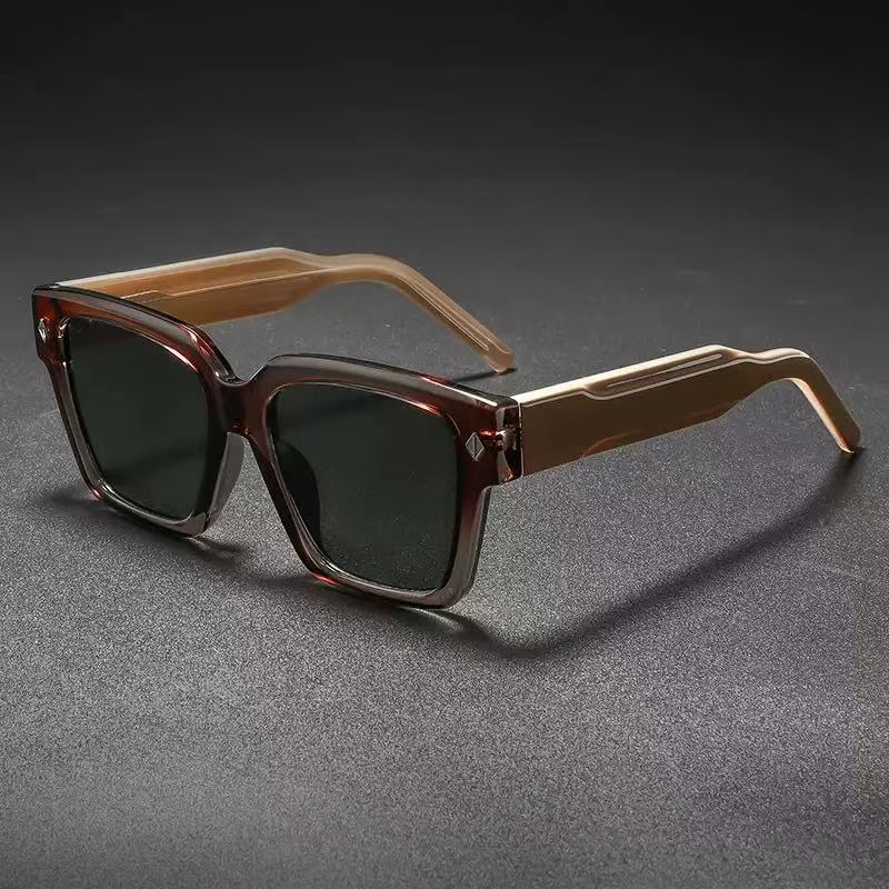 Dames Zonnebril Vierkant Frame Trendy Design 1