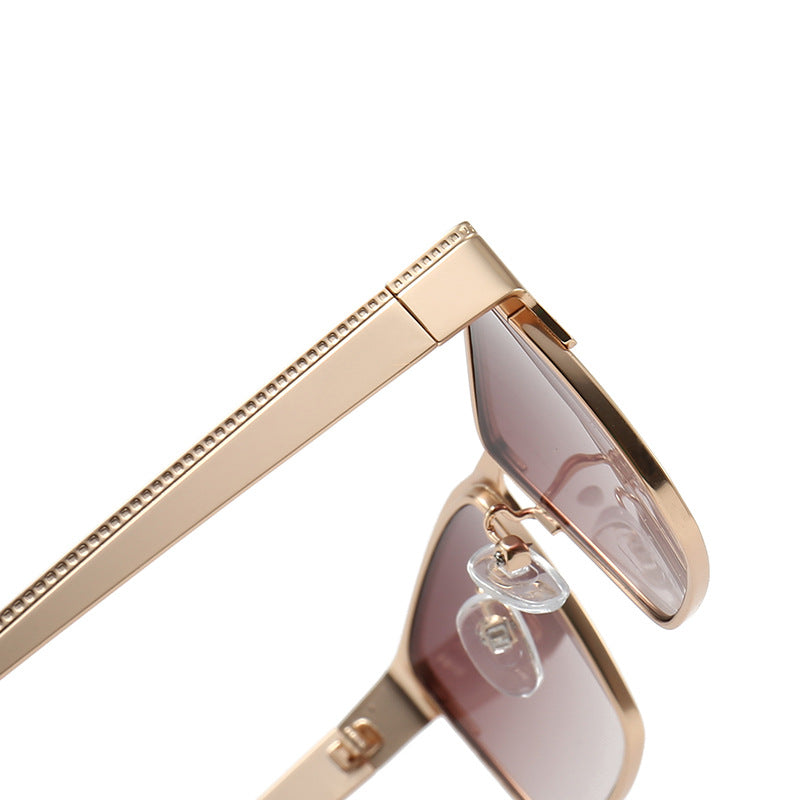 Dames Zonnebril Vierkant Trendy Design met UV-Bescherming 5