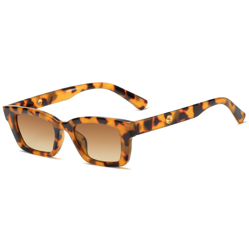 Dames Zonnebril Vierkant Vintage Stijl 2