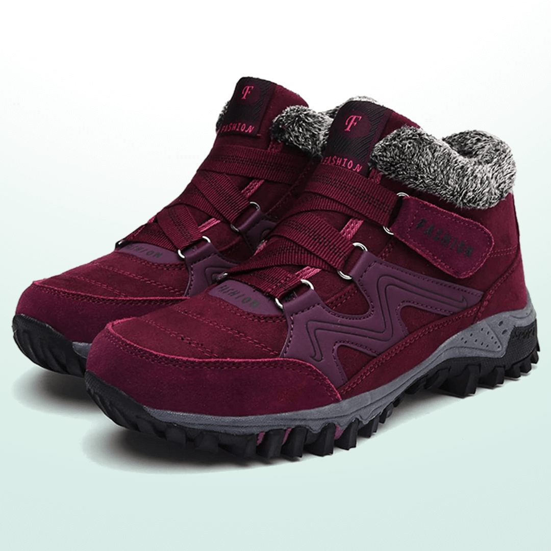 Dames winterlaarzen met orthopedische ondersteuning, warm en waterdicht. 3