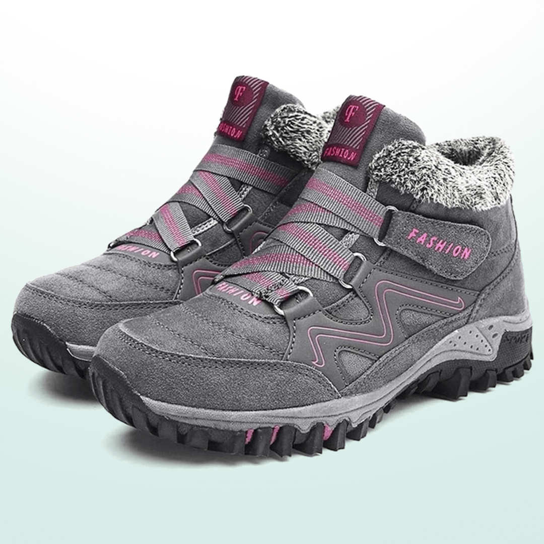Dames winterlaarzen met orthopedische ondersteuning, warm en waterdicht. 5