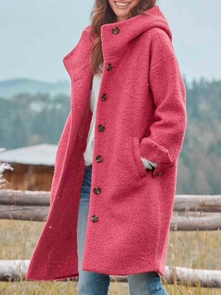 Damesjas met Capuchon en Oversized Pasvorm 1