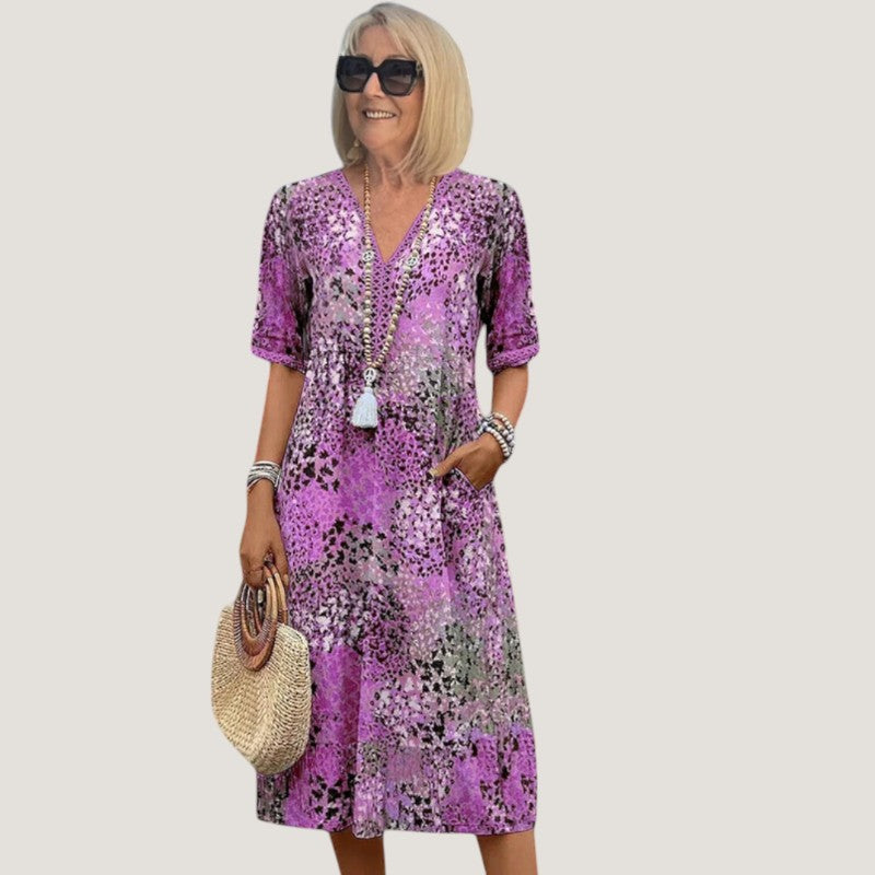 Damesjurk in bohemian stijl voor de zomer, casual en licht design 4