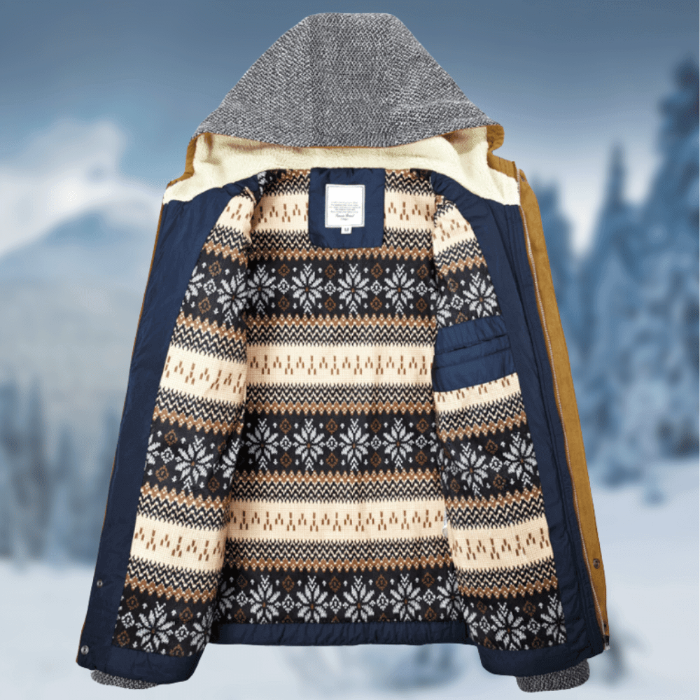 Heren Jack Elegante Warmte Hoogwaardige Stof-4