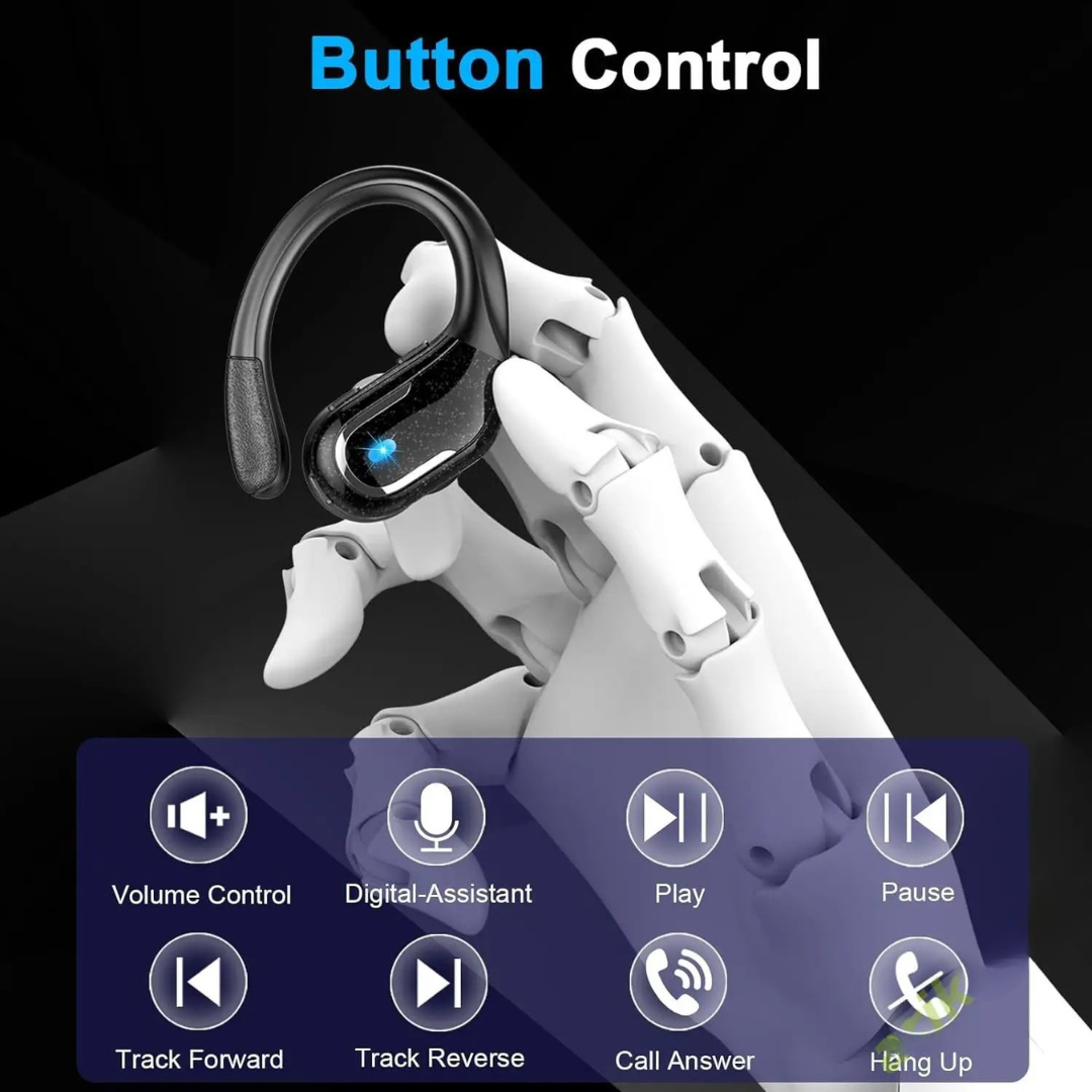 Draadloze Bluetooth Oordopjes met IP7 Waterdicht en 75 Uur Luistertijd