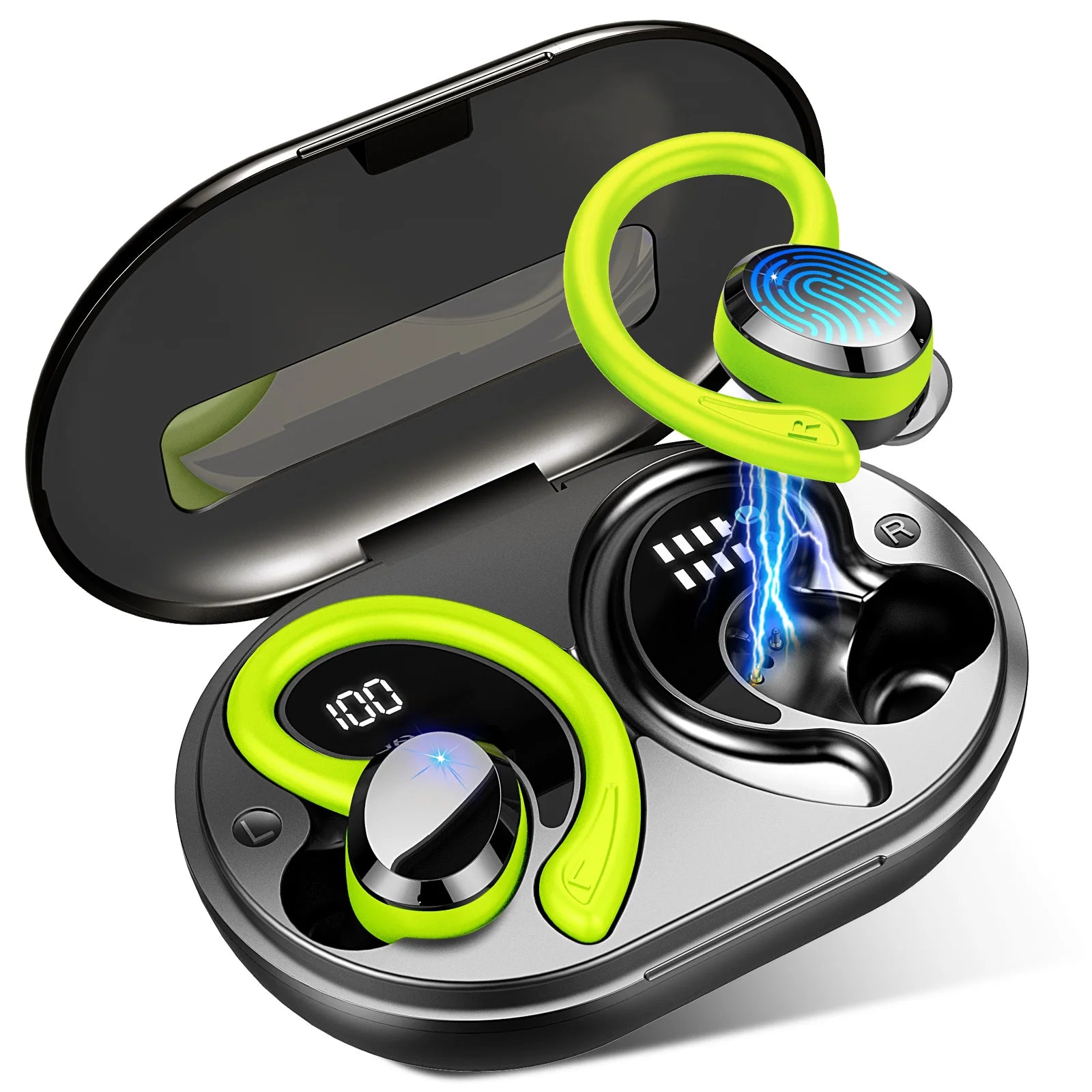 Draadloze Bluetooth Oordopjes met In-ear Ontwerp en Waterdichte Functie 13