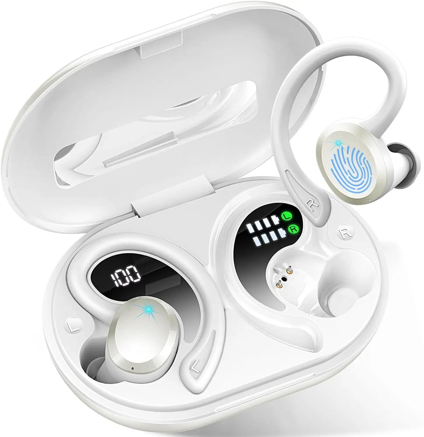 Draadloze Bluetooth Oordopjes met In-ear Ontwerp en Waterdichte Functie 9