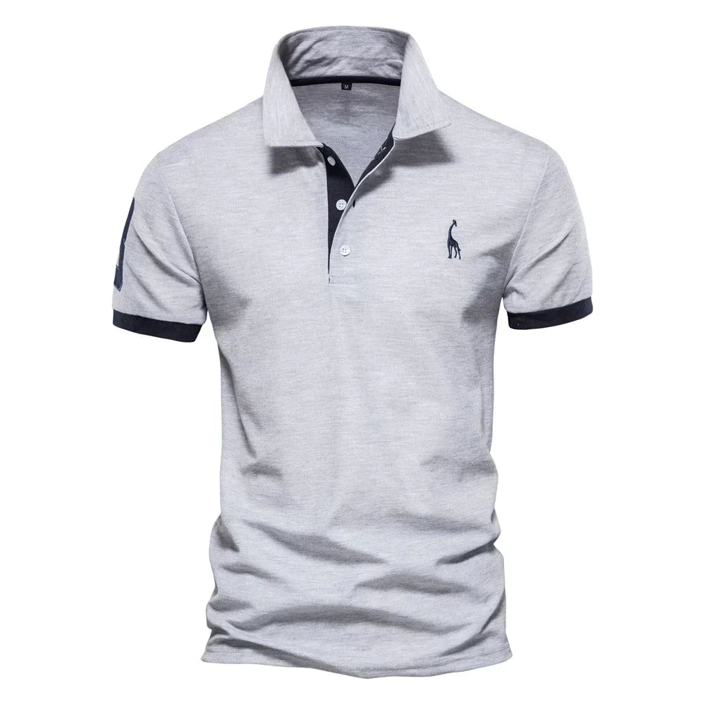 Heren Poloshirt Klassiek Comfortabel Katoen Casual-4