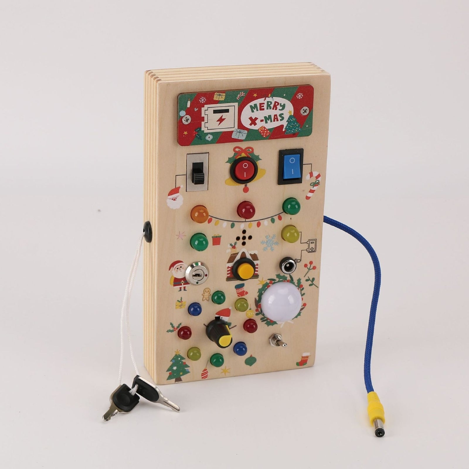 Educatief Activiteitenbord voor Peuters met LED-lampjes 3