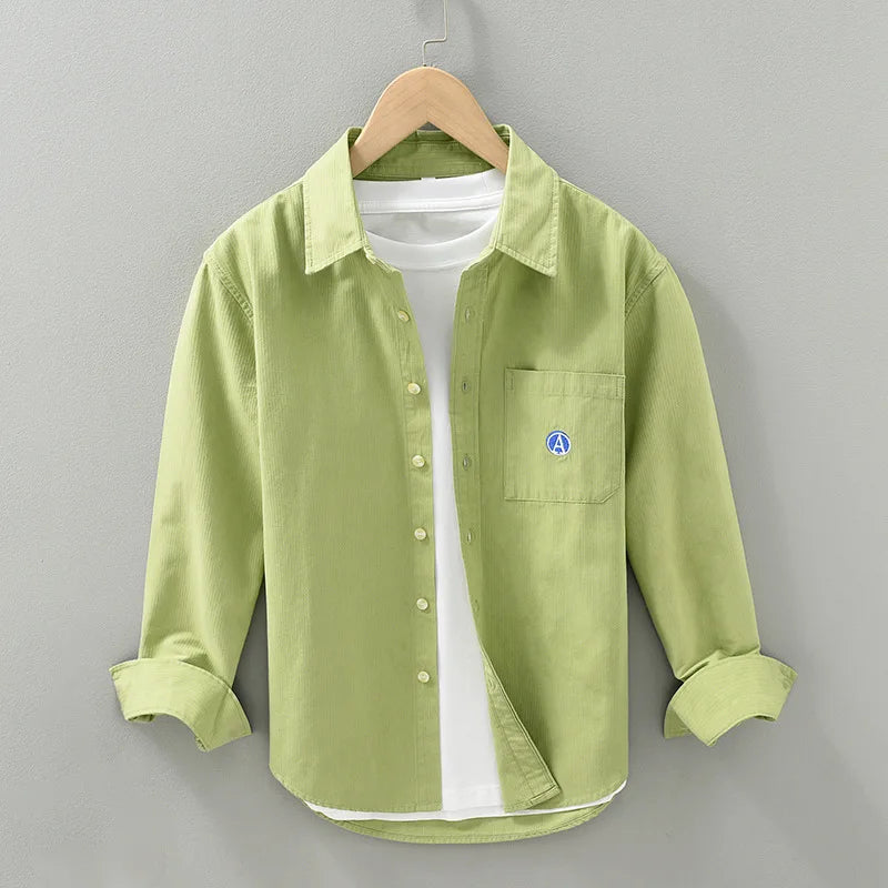 Heren Overhemd Klassiek Comfortabel Hoogwaardige Zachte Stof 1