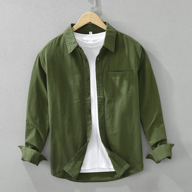 Heren Overhemd Casual Stijlvol Katoen Ergonomische Pasvorm 2