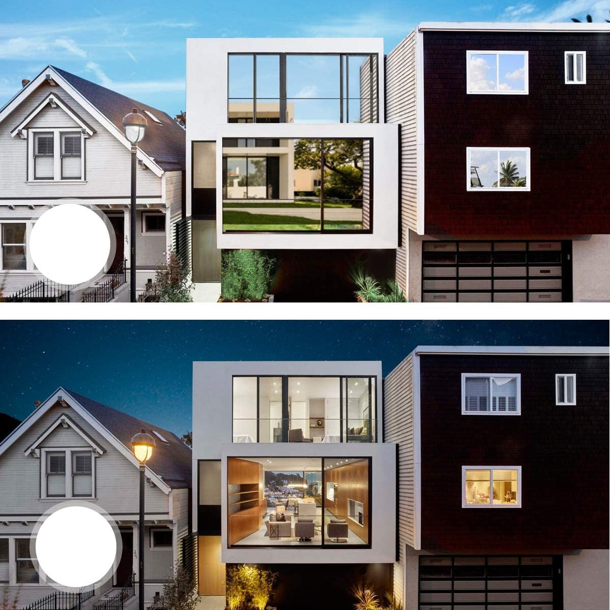 Eenzijdige Raamfolie Privacy Bescherming met Warmte-Isolatie 3